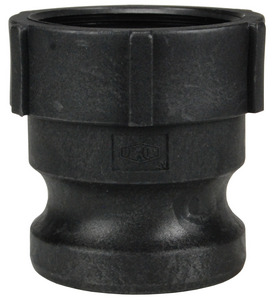 PPA300 Polypropylene Cam & Groove Type A Adapter x Female NPT PPA300 Polypropylene Cam & Groove Type A Adapter x Female NPT
